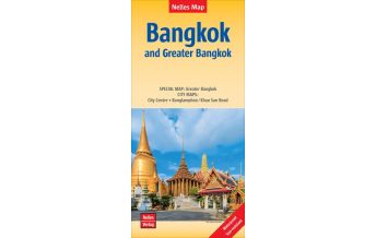 City Maps Nelles Map Landkarte Bangkok and Greater Bangkok Nelles-Verlag
