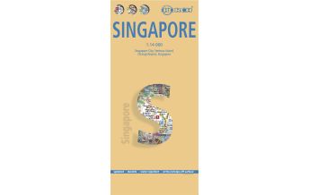 City Maps Singapore, Singapur, Borch Map Borch GmbH