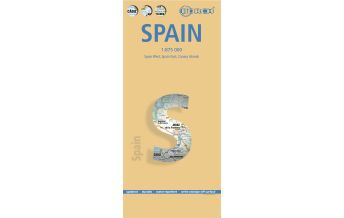 Road Maps Spain, Spanien, Borch Map Borch GmbH