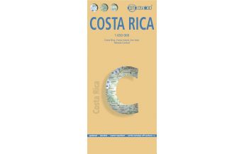 Road Maps Costa Rica, Borch Map Borch GmbH
