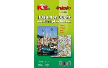 Stadtpläne Husumer Bucht mit Stadtplan Husum Kommunalverlag Tacken
