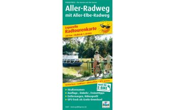 f&b Radkarten Aller-Radweg, Radtourenkarte 1:50.000 Freytag-Berndt und ARTARIA
