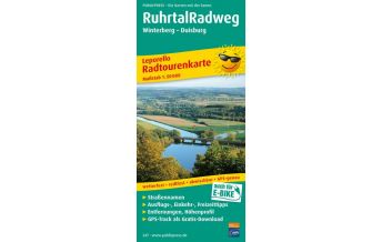 f&b Cycling Maps RuhrtalRadweg, Radtourenkarte 1:50.000 Freytag-Berndt und ARTARIA