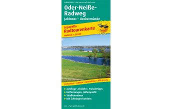 f&b Radkarten Oder-Neiße-Radweg, Jablonec - Ueckermünde Freytag-Berndt und ARTARIA