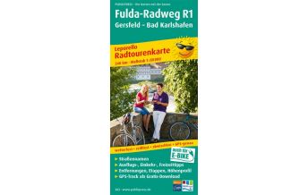 f&b Radkarten Fulda-Radweg R1, Radtourenkarte 1:50.000
 Freytag-Berndt und ARTARIA
