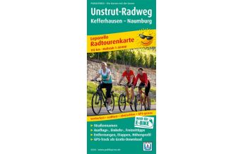 f&b Cycling Maps Unstrut-Radweg, Radtourenkarte 1:50.000 Freytag-Berndt und ARTARIA