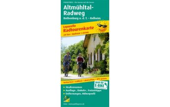 f&b Cycling Maps Altmühltal-Radweg, Radtourenkarte 1:50.000 Freytag-Berndt und ARTARIA