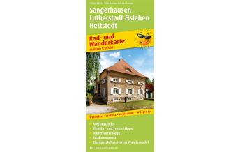 f&b Wanderkarten Sangerhausen - Lutherstadt Eisleben - Hettstedt, Rad- und Wanderkarte 1:50.000 Freytag-Berndt und ARTARIA