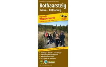 f&b Hiking Maps Rothaarsteig, Wanderkarte 1:25.000 Freytag-Berndt und ARTARIA