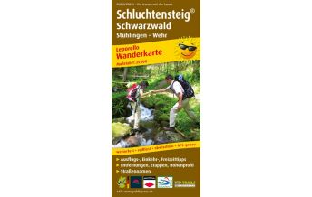 Wanderkarten Schwarzwald - Schwäbische Alb Schluchtensteig - Schwarzwald, Wanderkarte 1:25.000 Freytag-Berndt und ARTARIA