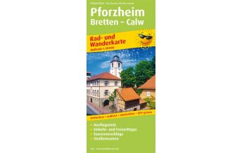 Wanderkarten Schwarzwald - Schwäbische Alb Pforzheim, Rad- und Wanderkarte 1:50.000 Freytag-Berndt und ARTARIA