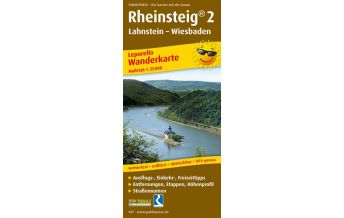 f&b Wanderkarten Rheinsteig 2, Wanderkarte 1:25.000 Freytag-Berndt und ARTARIA