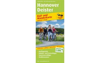 f&b Wanderkarten Hannover - Deister, Rad- und Wanderkarte 1:50.000 Freytag-Berndt und ARTARIA