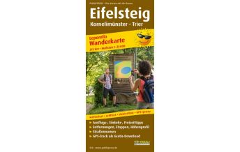 f&b Hiking Maps Eifelsteig, Wanderkarte 1:25.000 Freytag-Berndt und ARTARIA