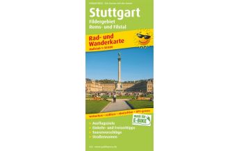 f&b Hiking Maps Stuttgart, Rad- und Wanderkarte 1:50.000 Freytag-Berndt und ARTARIA