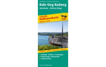 f&b Wanderkarten Ruhr-Sieg-Radweg 1:50.000 Freytag-Berndt und ARTARIA