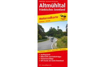 f&b Straßenkarten Altmühltal - Fränkisches Seenland, Motorradkarte 1:100.000 Freytag-Berndt und ARTARIA