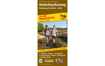f&b Hiking Maps Heidschnuckenweg, Wanderkarte 1:35.000 Freytag-Berndt und ARTARIA