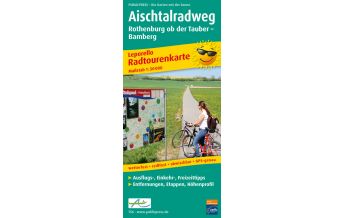 f&b Cycling Maps Aischtalradweg, Radtourenkarte 1:50.000 Freytag-Berndt und ARTARIA