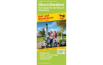 f&b Hiking Maps Oberschwaben, Rad- und Wanderkarte 1:50.000 Freytag-Berndt und ARTARIA