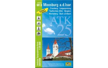 Hiking Maps ATK25-M13 Moosburg a.d.Isar (Amtliche Topographische Karte 1:25000) LDBV