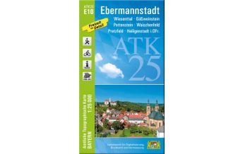 Hiking Maps Bavaria Bayerische ATK25-E10, Ebermannstadt 1:25.000 LDBV