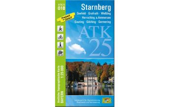 Hiking Maps Bavaria Bayerische ATK25-O10, Starnberg 1:25.000 LDBV