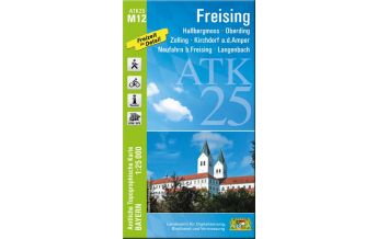 Wanderkarten Bayern Bayerische ATK25-M12, Freising 1:25.000 LDBV