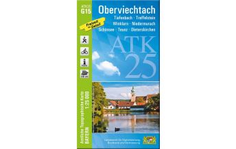 Hiking Maps Bavaria Bayerische ATK25-G15, Oberviechtach 1:25.000 LDBV