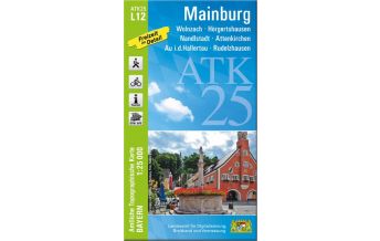ATK25-L12 Mainburg (Amtliche Topographische Karte 1:25000) LDBV