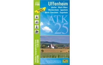 Wanderkarten Bayern ATK25-F06 Uffenheim (Amtliche Topographische Karte 1:25000) LDBV
