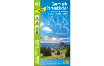 Hiking Maps Bavaria Bayerische ATK25-R09, Garmisch-Partenkirchen 1:25.000 LDBV