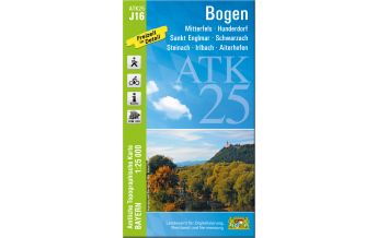 Hiking Maps Bavaria Bayerische ATK25-J16, Bogen 1:25.000 LDBV