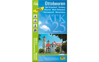 Wanderkarten Bayern ATK25-P06 Ottobeuren (Amtliche Topographische Karte 1:25000) LDBV