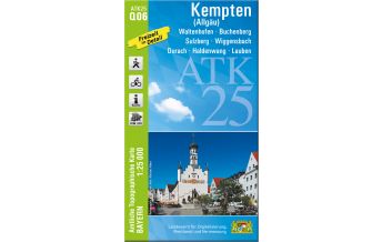 Hiking Maps Bavaria Bayerische ATK25-Q06, Kempten im Allgäu 1:25.000 LDBV