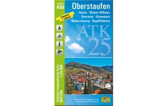 Wanderkarten Bayern Bayerische ATK25-R05, Oberstaufen 1:25.000 LDBV