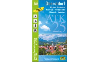 Wanderkarten Tirol Bayerische ATK25-S06, Oberstdorf 1:25.000 LDBV