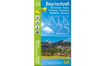 Wanderkarten Bayern Bayerische ATK25-Q13, Bayrischzell 1:25.000 LDBV