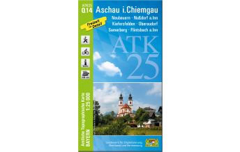 Hiking Maps Tyrol ATK25-Q14 Aschau i.Chiemgau (Amtliche Topographische Karte 1:25000) LDBV