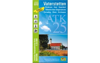 Wanderkarten Bayern Bayerische ATK25-O12, Vaterstetten 1:25.000 LDBV