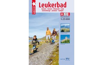 Wanderkarten Schweiz & FL Rotten-Wanderkarte 5, Leukerbad 1:25.000 Rotten-Verlag AG