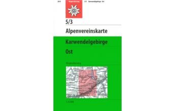 Hiking Maps Tyrol Alpenvereinskarte 5/3, Karwendelgebirge Ost 1:25.000 Österreichischer Alpenverein