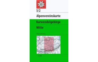 Hiking Maps Tyrol Alpenvereinskarte 5/2, Karwendelgebirge Mitte 1:25.000 Österreichischer Alpenverein