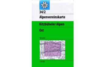 Skitourenkarten Alpenvereinskarte 34/2-Ski, Kitzbüheler Alpen - Ost 1:50.000 Österreichischer Alpenverein