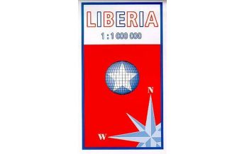 Straßenkarten Afrika Liberia 1: 1 000 000 Mollenhauer & Treichel