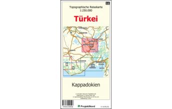 Road Maps Europe Kappadokien - Topographische Reisekarte 1:250.000 Türkei (Blatt 11) MapFox