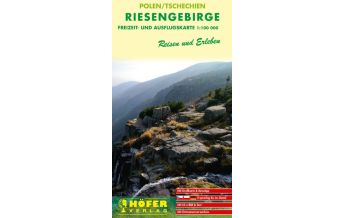 Straßenkarten Tschechien Polen / Tschechien - CR 303, Riesengebirge 1:100.000 Höfer Verlag