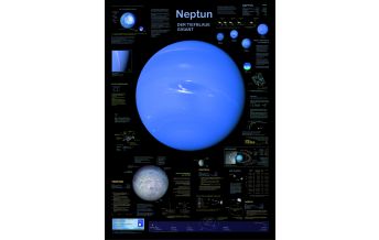 Astronomy Neptun - der tiefblaue Gigant Planet Poster Editions