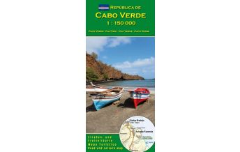 Road Maps Africa Cabo Verde 1:150.000 AB Kartenverlag Attila Bertalan