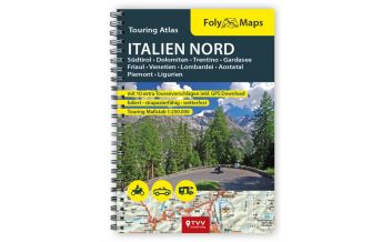 Motorradreisen FolyMaps Touringatlas Italien Nord 1:250.000 Touristik-Verlag Vellmar